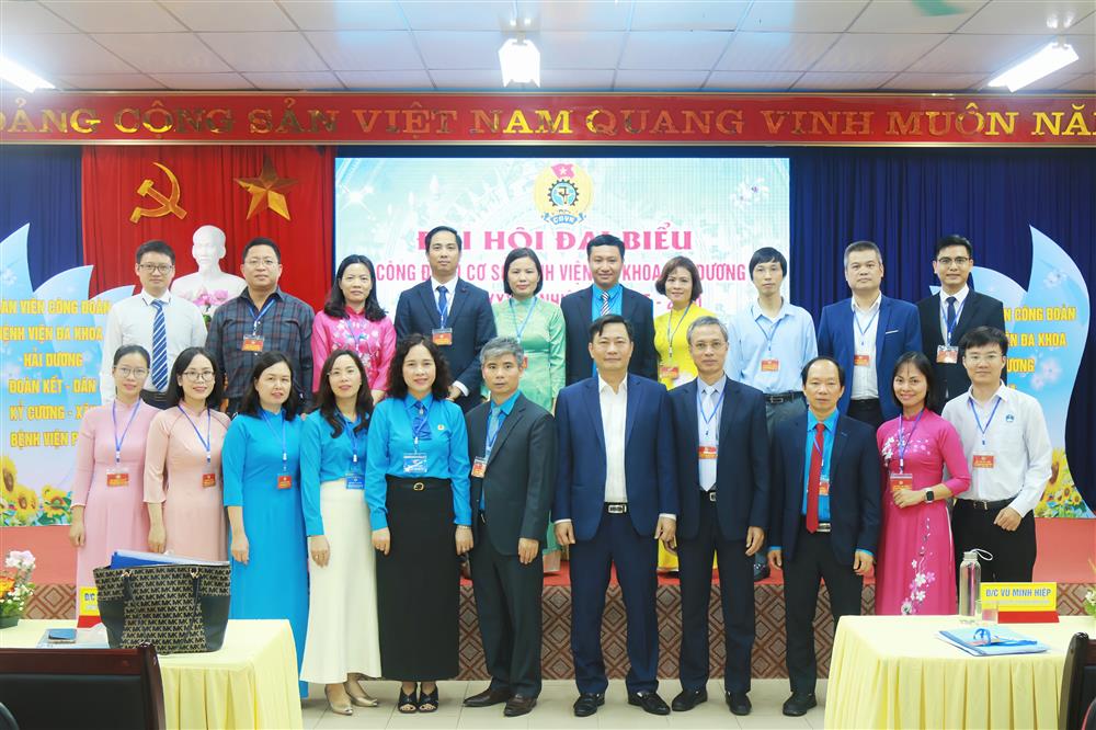 Đại hội Công đoàn Bệnh viện Đa khoa Hải Dương khóa XXXIII (nhiệm kỳ 2025–2030): Phát huy truyền thống đoàn kết, đổi mới, xây dựng tổ chức công đoàn vững mạnh